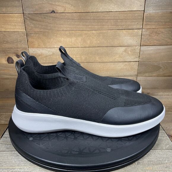 Koolaburra By UGG Women Size 9 Yosha Knit Slip-on Sneakers Shoes Black - Picture 1 of 10